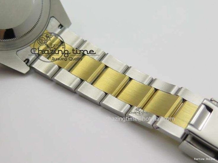 0301 Submariner 116613 LN Noob 1:1 Best Edition YG Wrapped Bezel Black Dial On SS YG Bracelet A Neat 3961